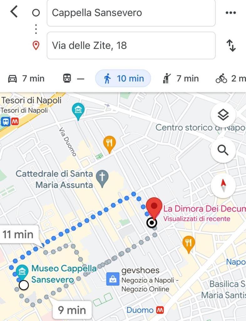 Bed and Breakfast Dimora Dei Decumani Neapol Zewnętrze zdjęcie